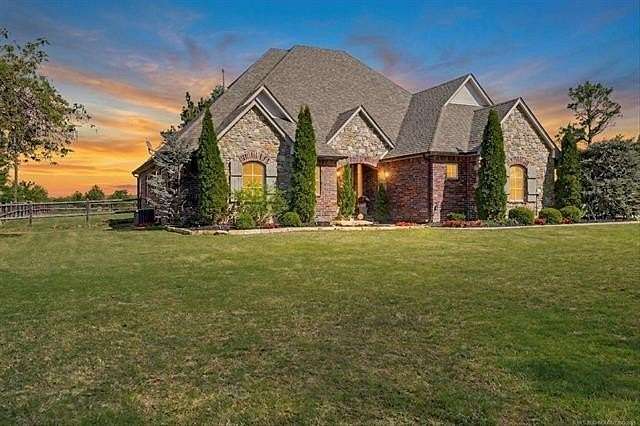 4.76 Acres of Land with Home for Sale in Catoosa, Oklahoma