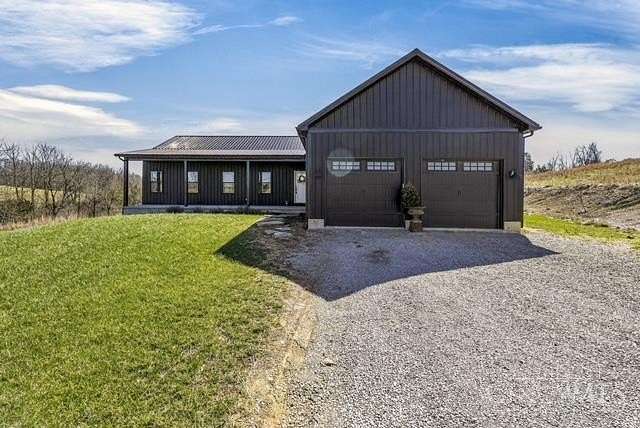 4 Acres of Land with Home for Sale in Manchester, Ohio