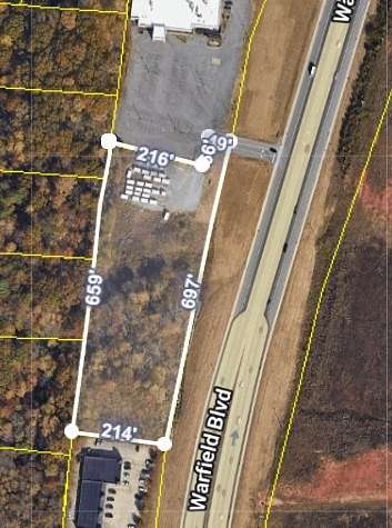 3.57 Acres of Commercial Land for Sale in Clarksville, Tennessee