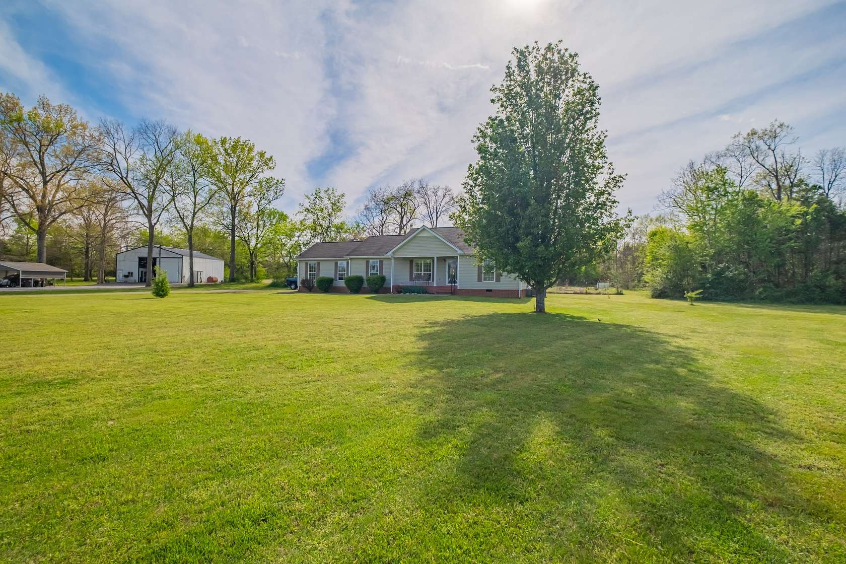 6 Acres of Land with Home for Sale in Lewisburg, Tennessee