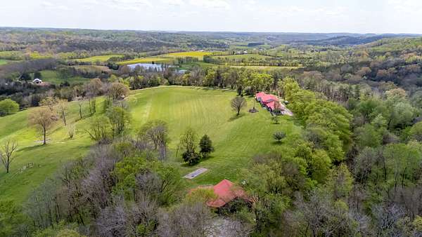 20.8 Acres of Recreational Land with Home for Sale in Williamsport, Tennessee