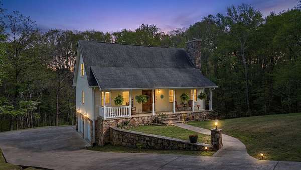 6.85 Acres of Land with Home for Sale in Chattanooga, Tennessee