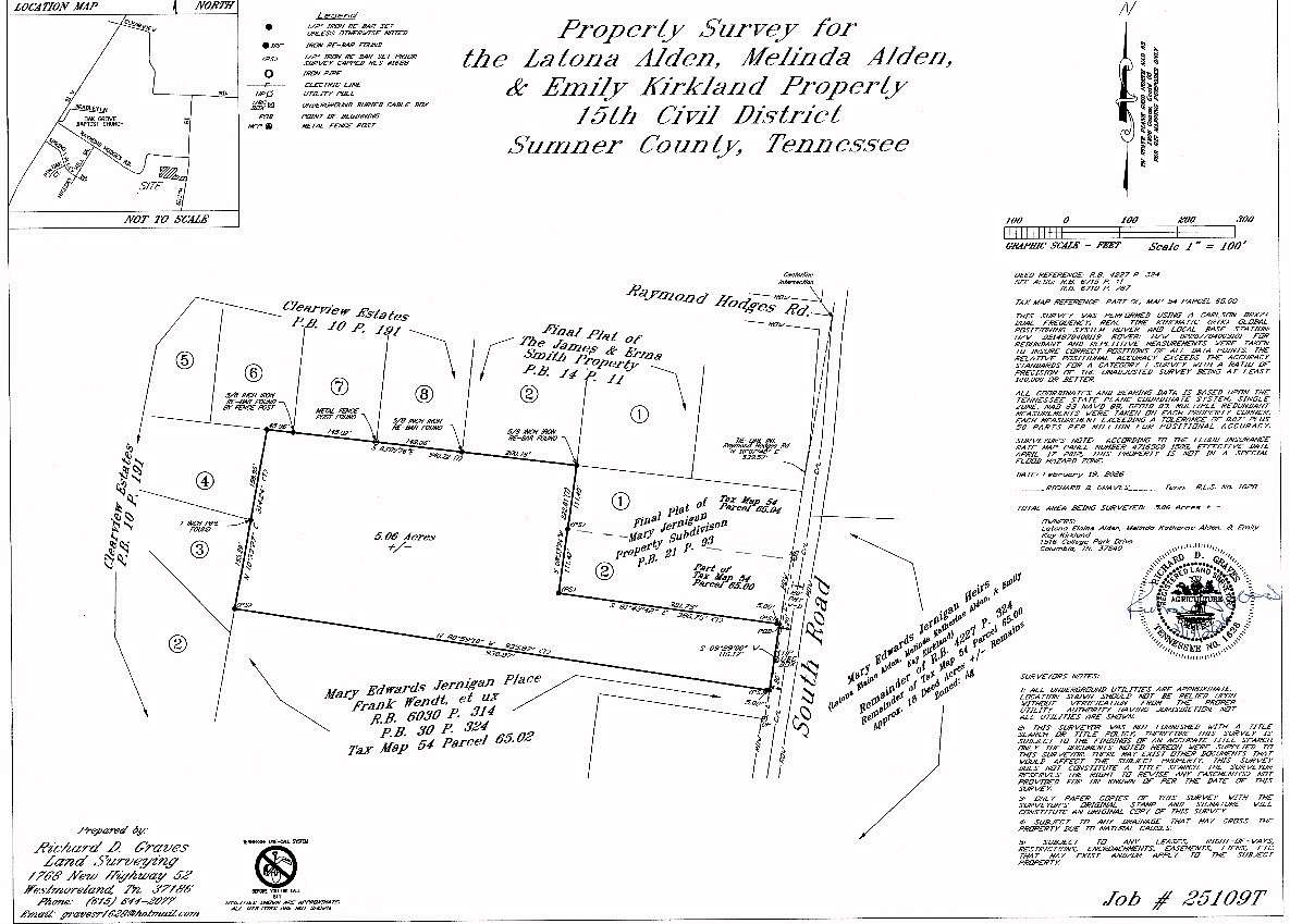 5 Acres of Residential Land for Sale in Cottontown, Tennessee