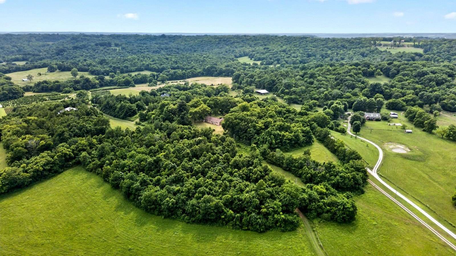 19 Acres of Land with Home for Auction in Columbia, Tennessee