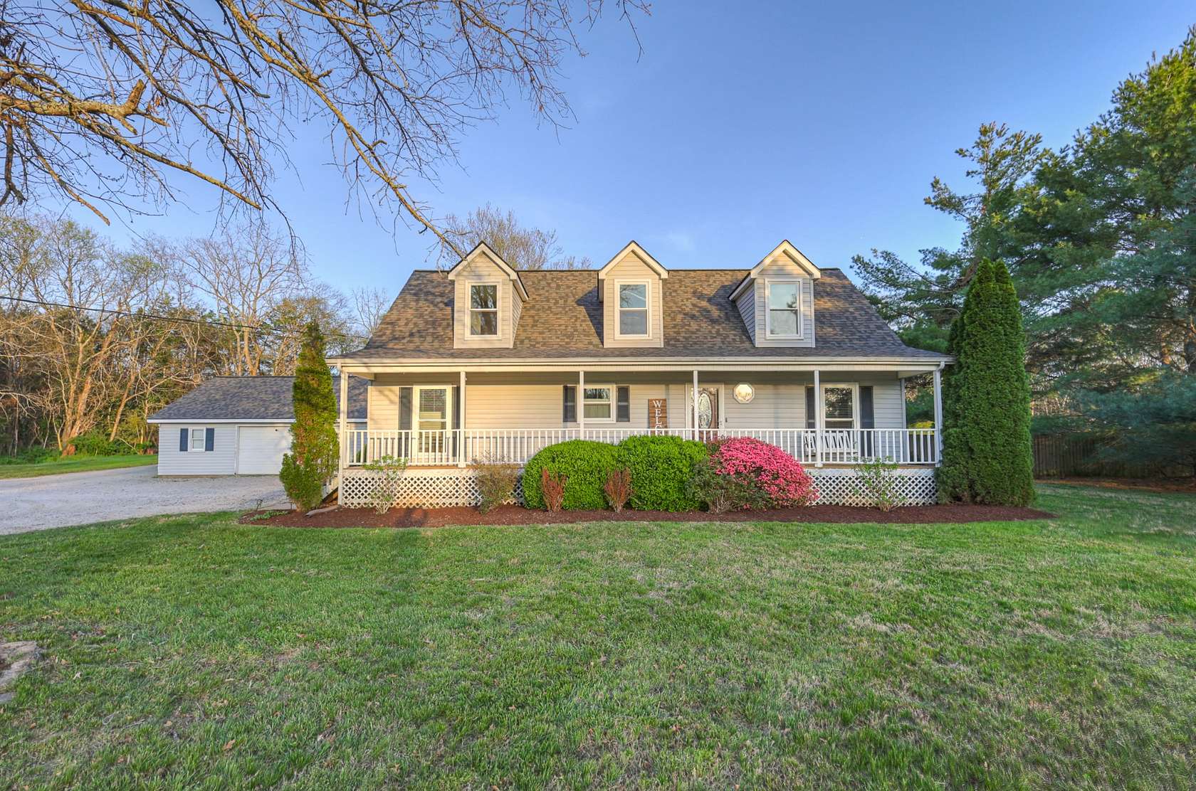 7.7 Acres of Land with Home for Sale in Lewisburg, Tennessee