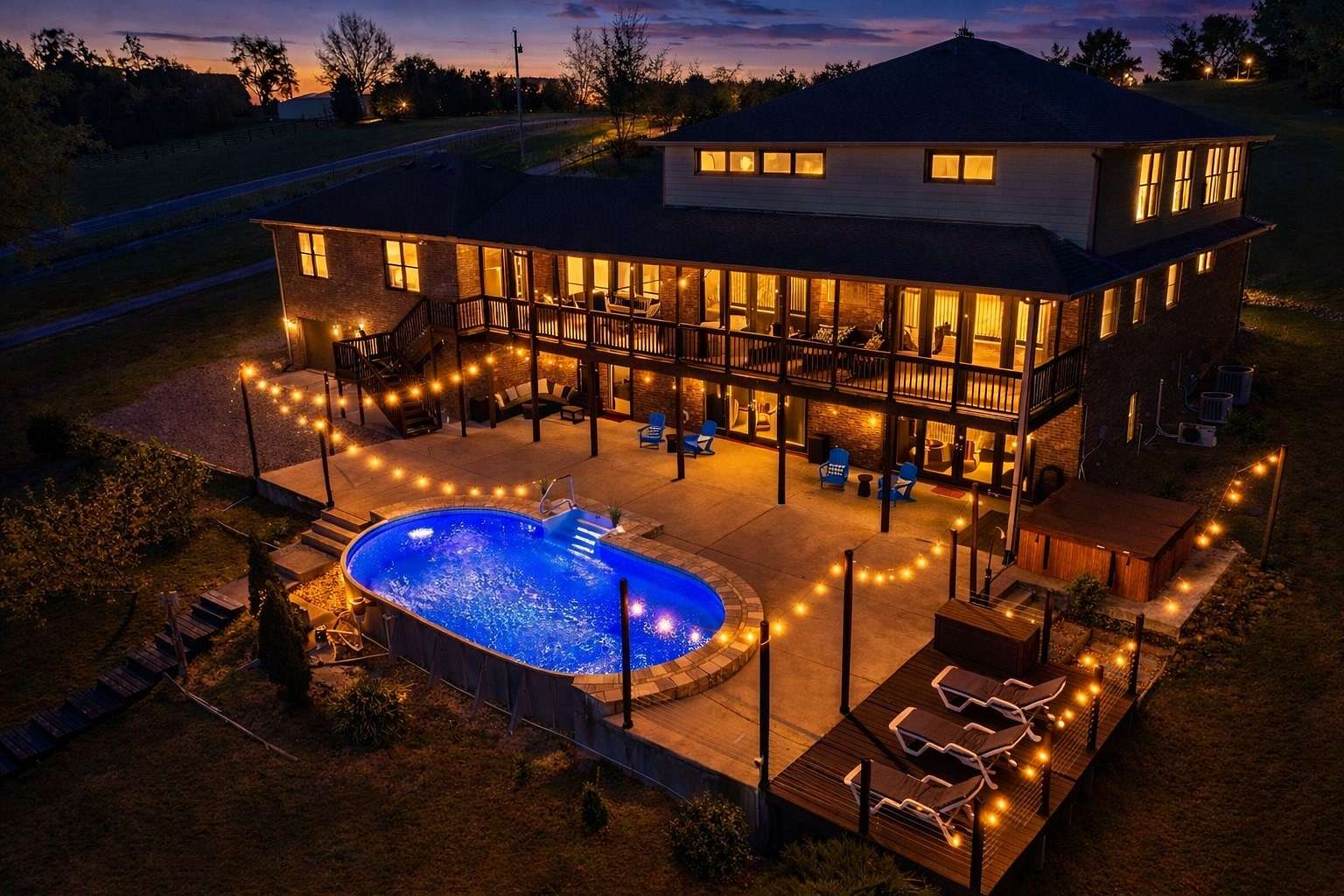 5 Acres of Land with Home for Sale in Mount Juliet, Tennessee