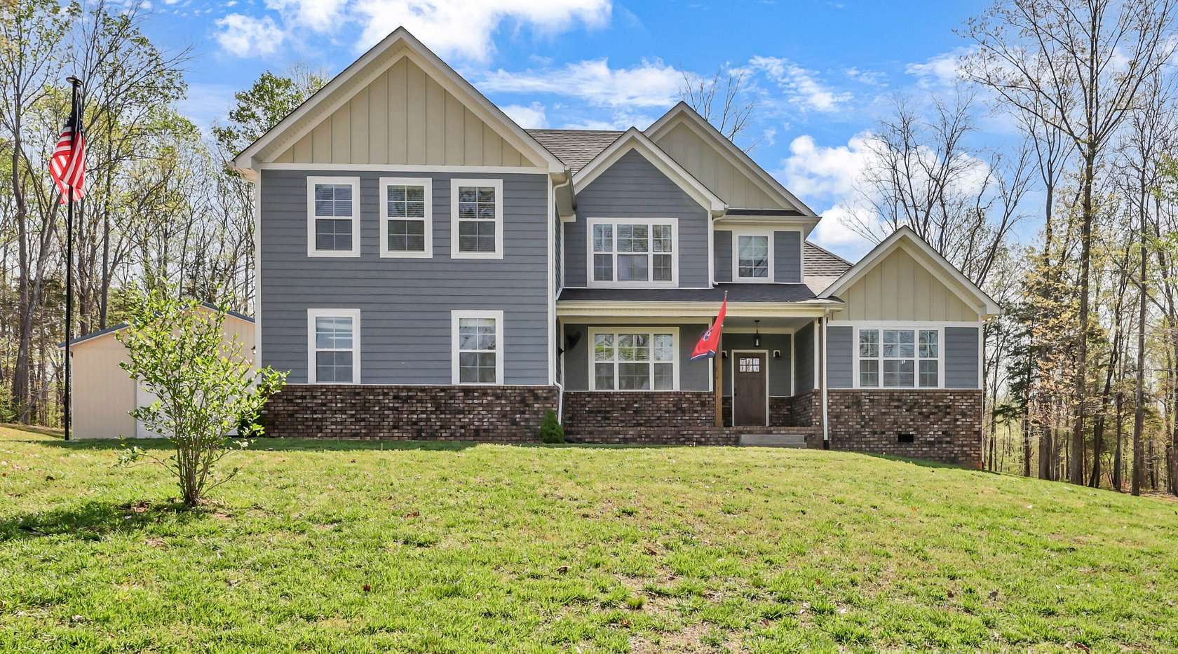 5 Acres of Land with Home for Sale in Cunningham, Tennessee