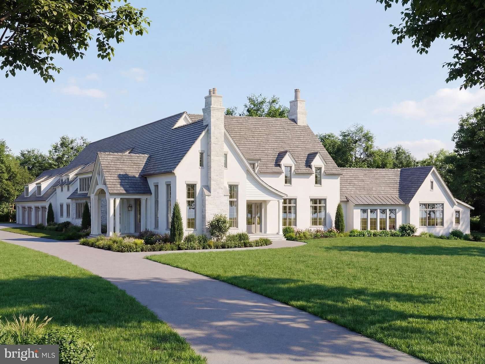 5.45 Acres of Land with Home for Sale in Newtown, Pennsylvania