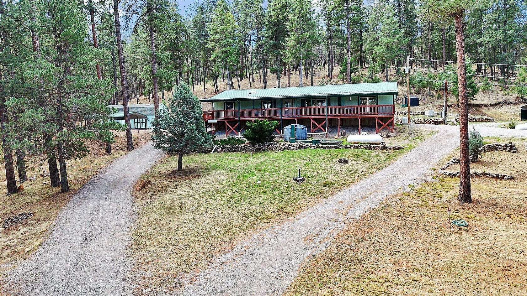 4 Acres of Land with Home for Sale in Mayhill, New Mexico