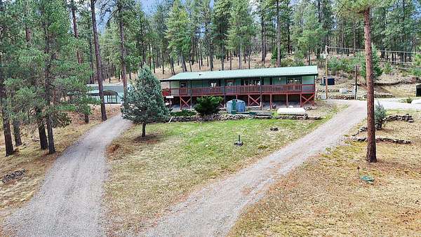 4 Acres of Land with Home for Sale in Mayhill, New Mexico