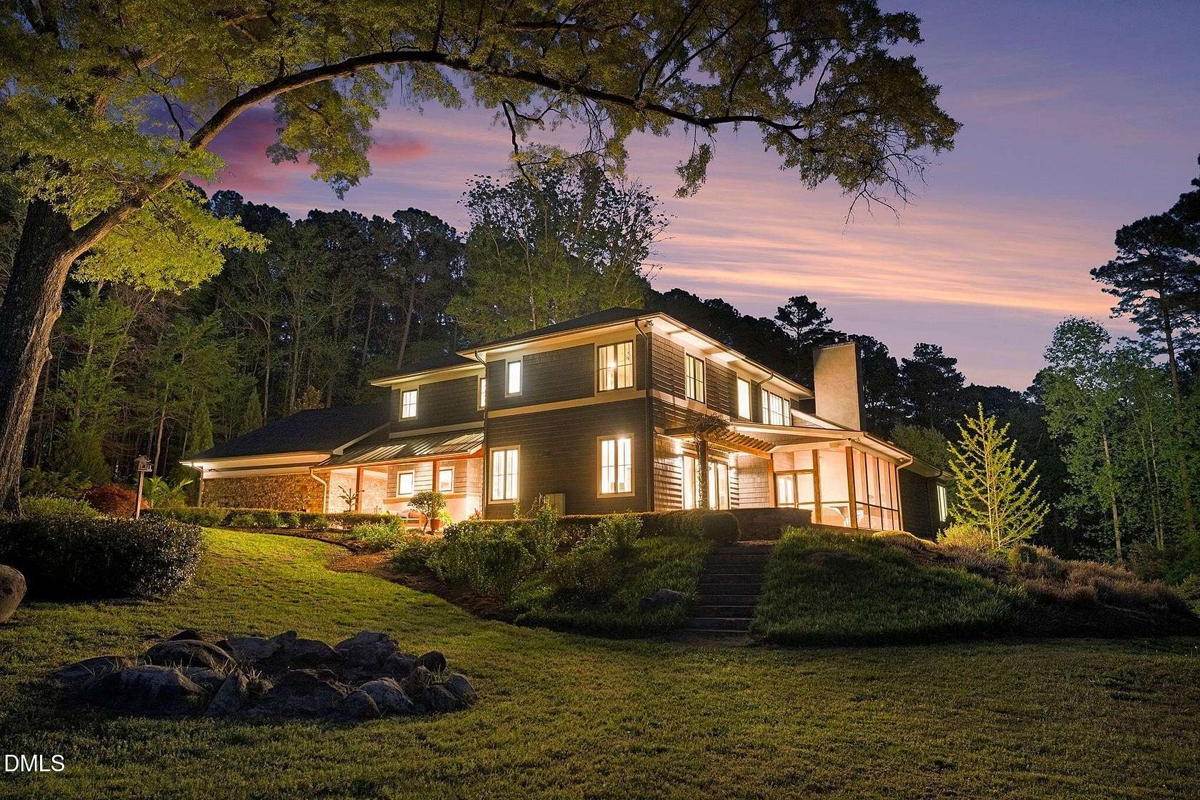 11.4 Acres of Land with Home for Sale in Chapel Hill, North Carolina