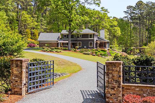 11.4 Acres of Land with Home for Sale in Chapel Hill, North Carolina