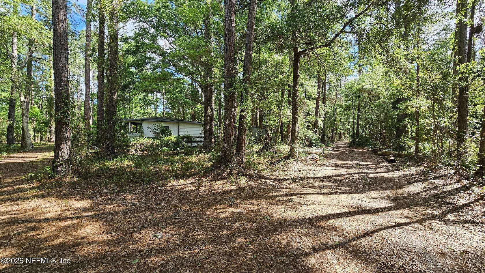 6.36 Acres of Land with Home for Sale in Jacksonville, Florida