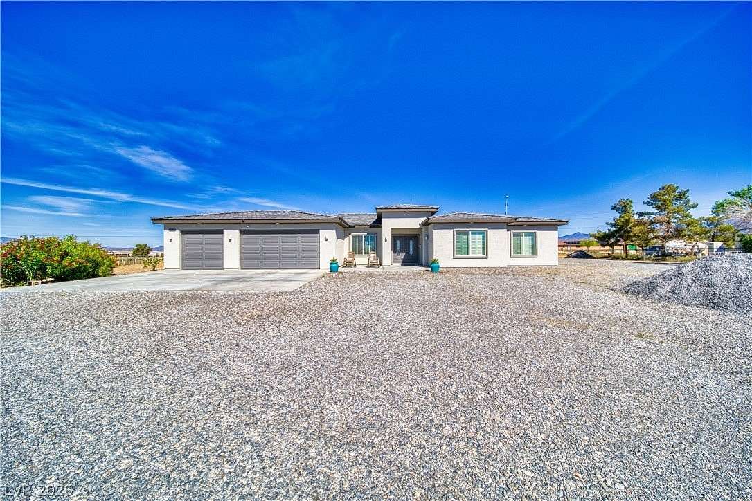 2 Acres of Land with Home for Sale in Pahrump, Nevada