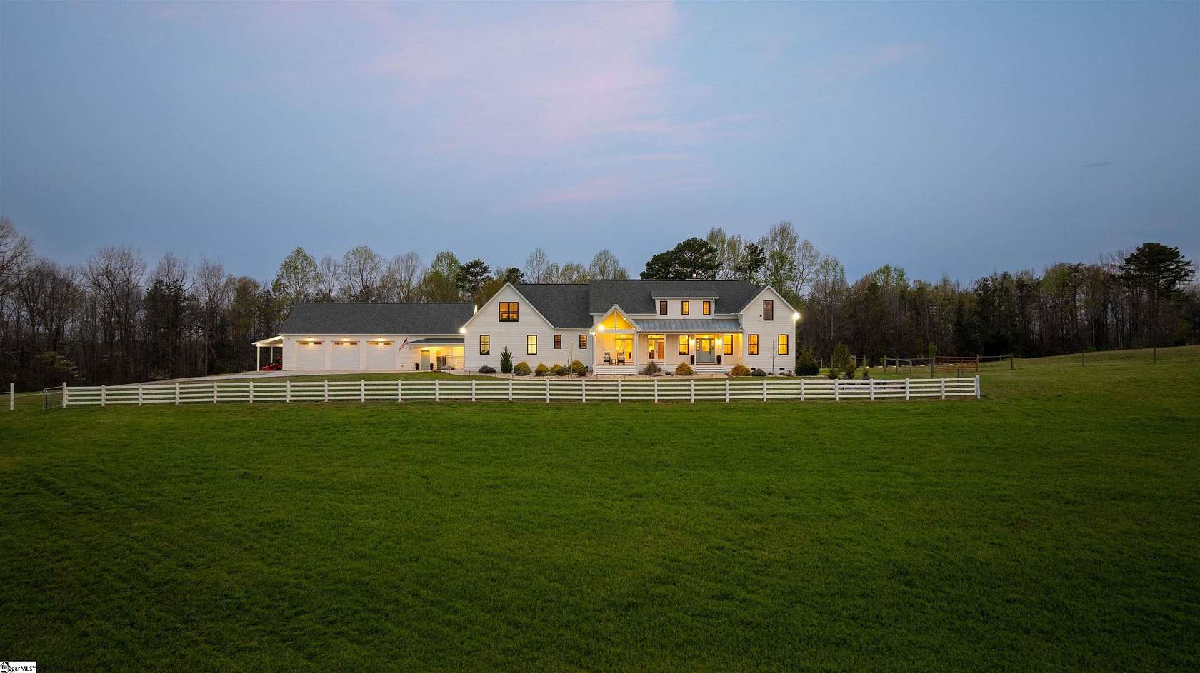 50 Acres of Agricultural Land with Home for Sale in Easley, South Carolina