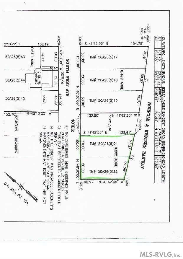 0.26 Acres of Residential Land for Sale in Blackstone, Virginia
