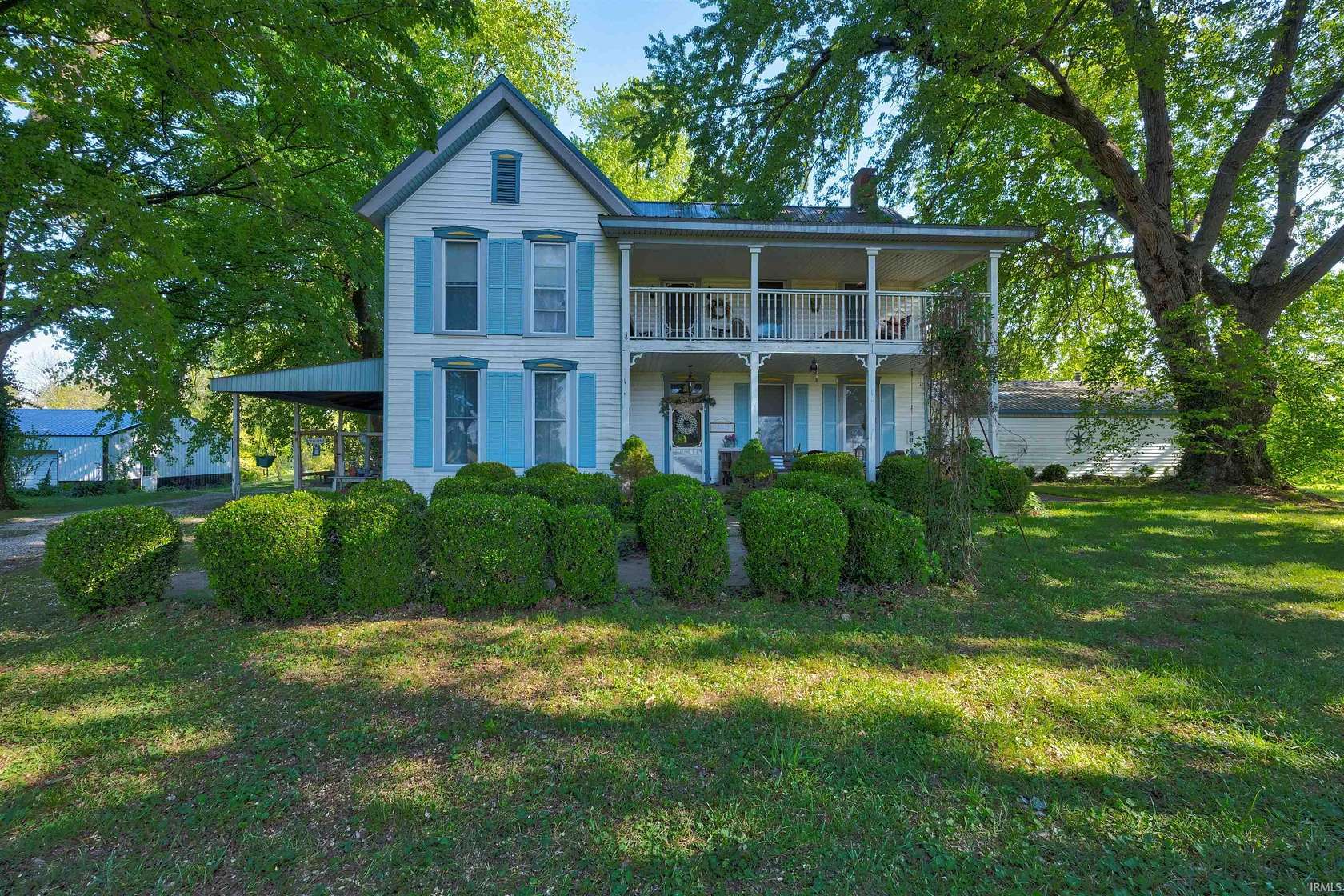 3.52 Acres of Land with Home for Sale in Rockport, Indiana