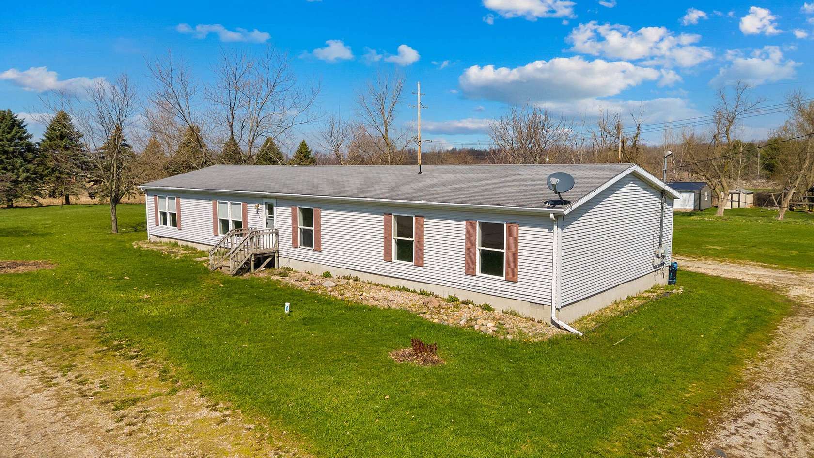 1.6 Acres of Land with Home for Sale in Reading, Michigan