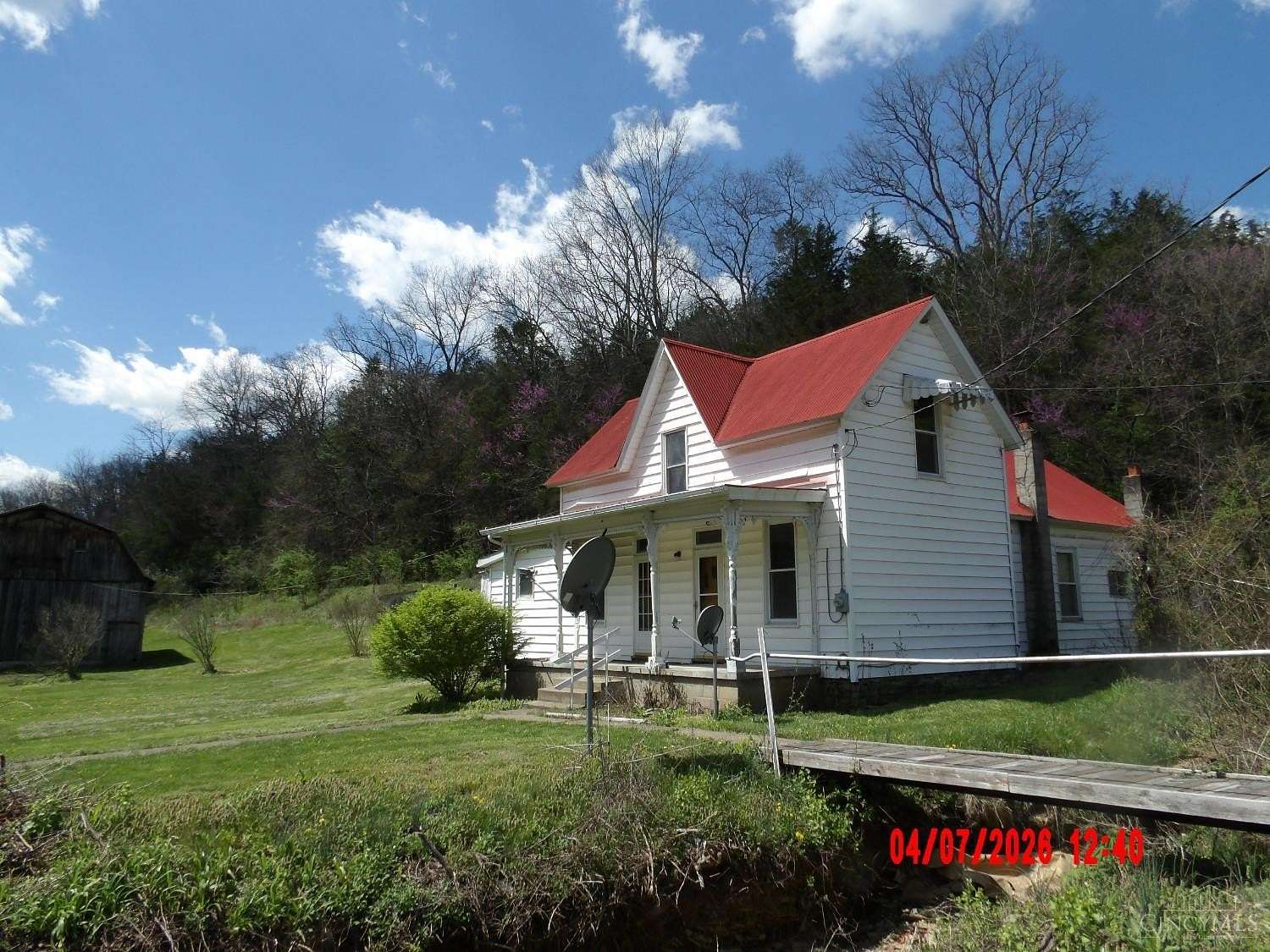 3.5 Acres of Land with Home for Auction in Sprigg Township, Ohio