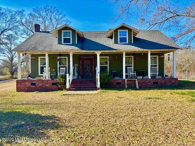 10.6 Acres of Recreational Land with Home for Sale in Tylertown, Mississippi