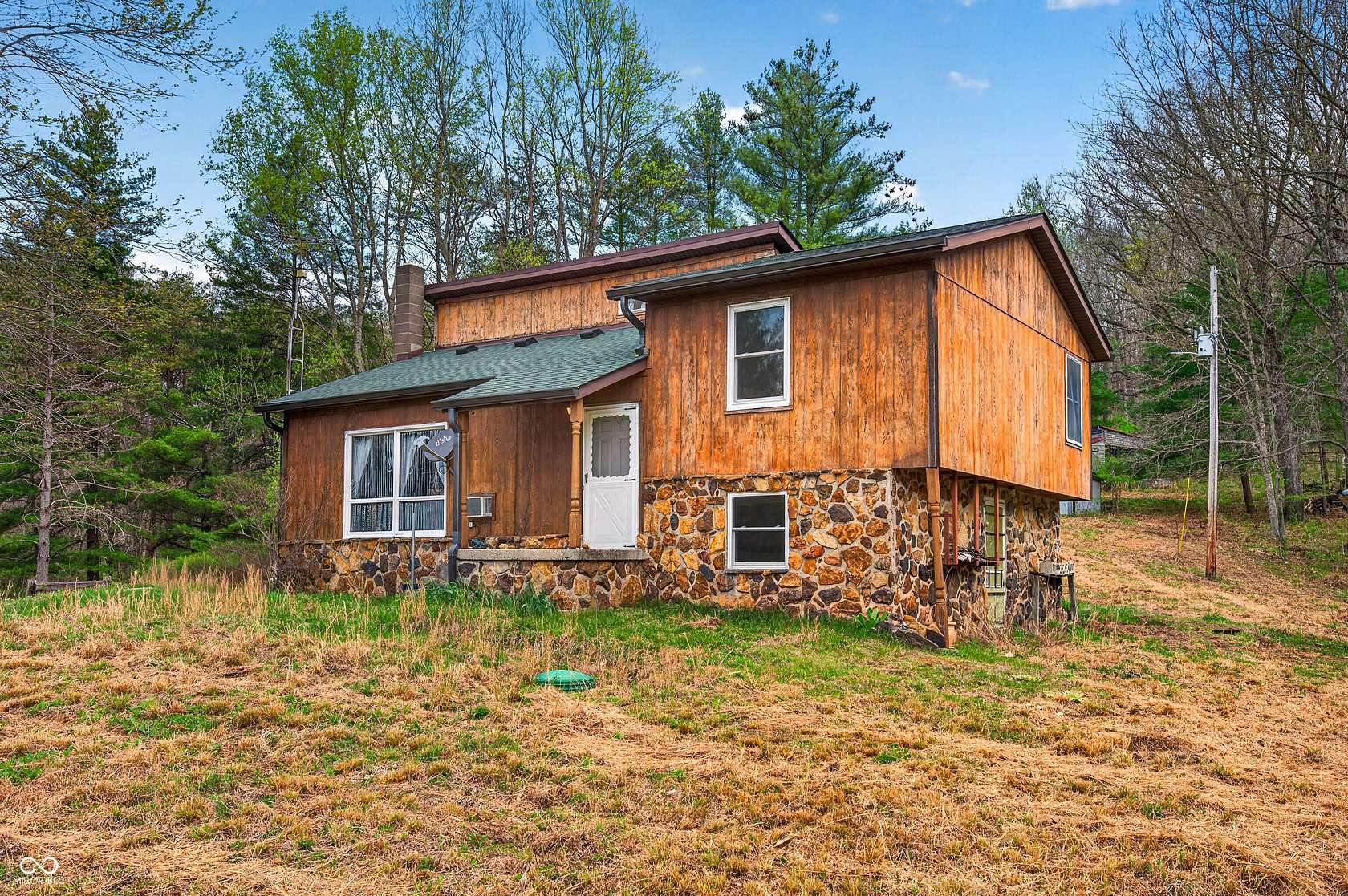 8.8 Acres of Land with Home for Sale in Mitchell, Indiana