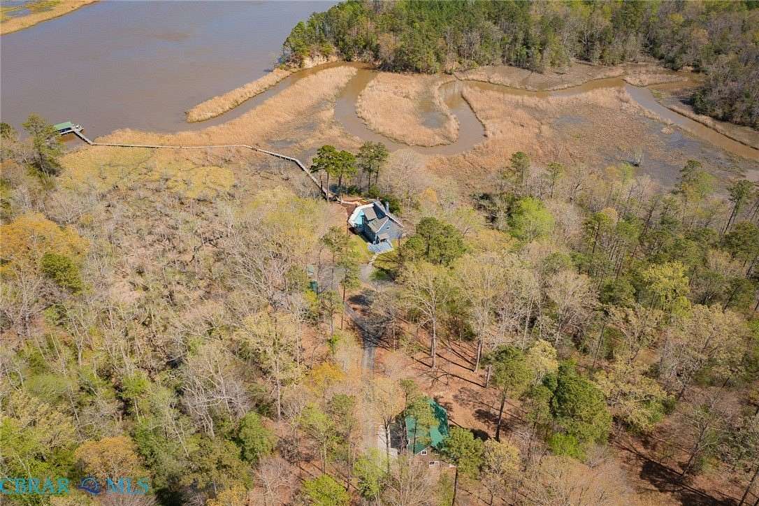 27.6 Acres of Land with Home for Sale in West Point, Virginia