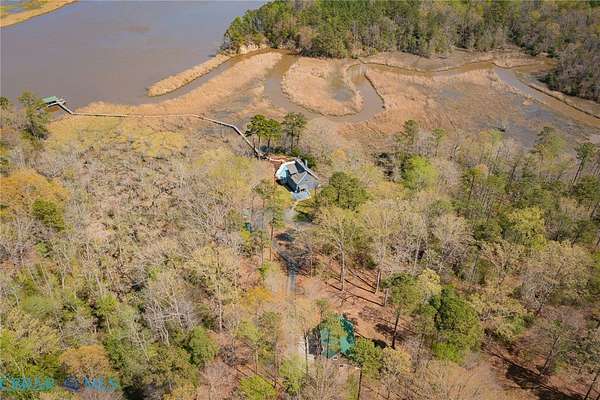 27.6 Acres of Land with Home for Sale in West Point, Virginia