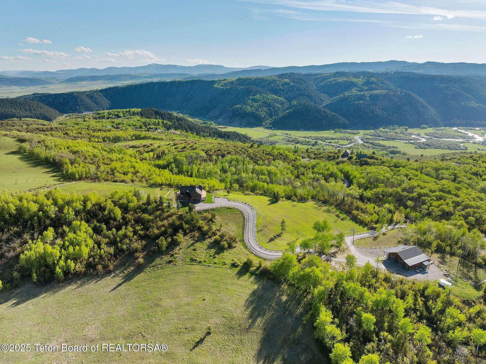 14.3 Acres of Land with Home for Sale in Bedford, Wyoming