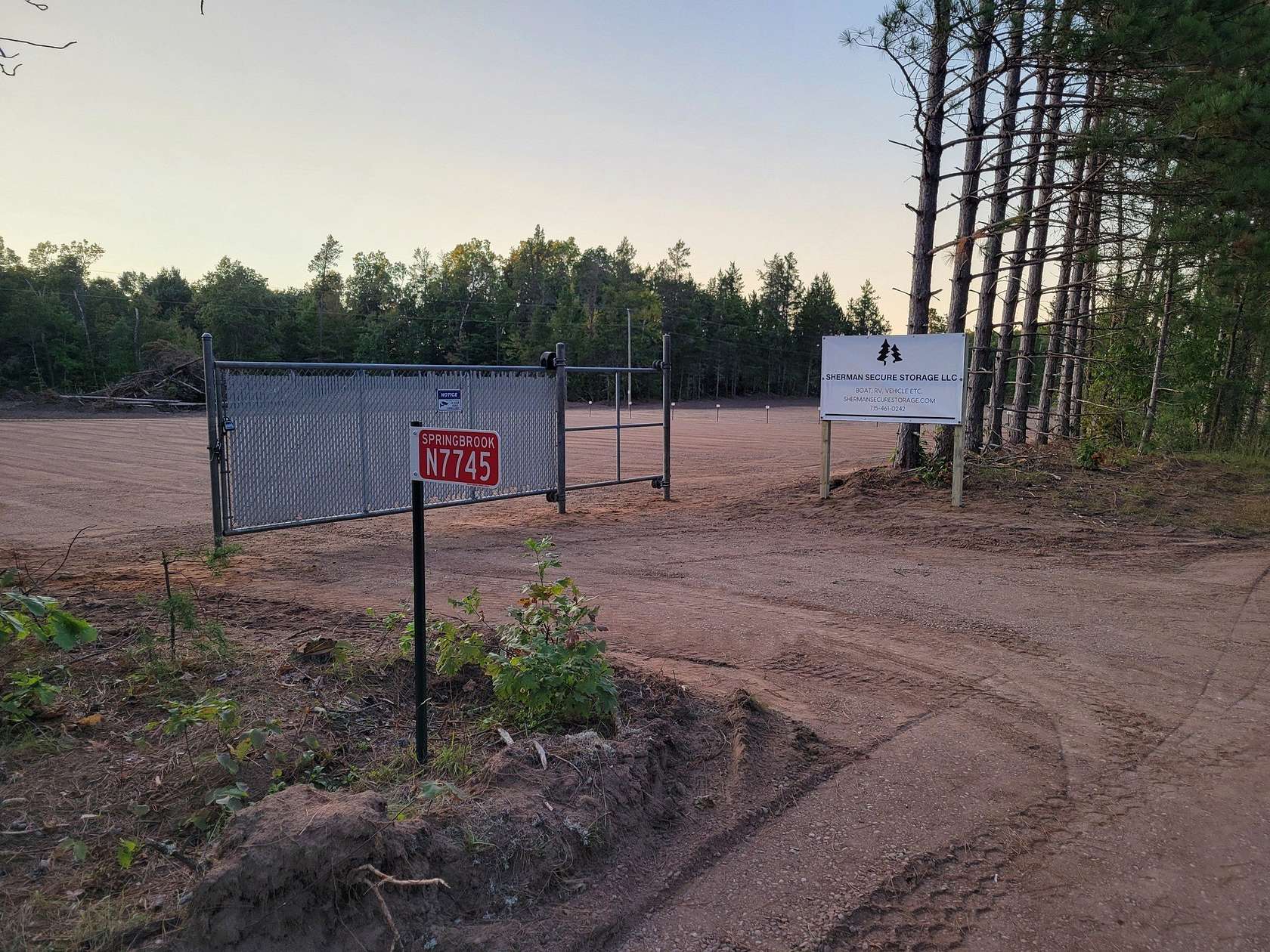 5 Acres of Commercial Land for Sale in Springbrook, Wisconsin