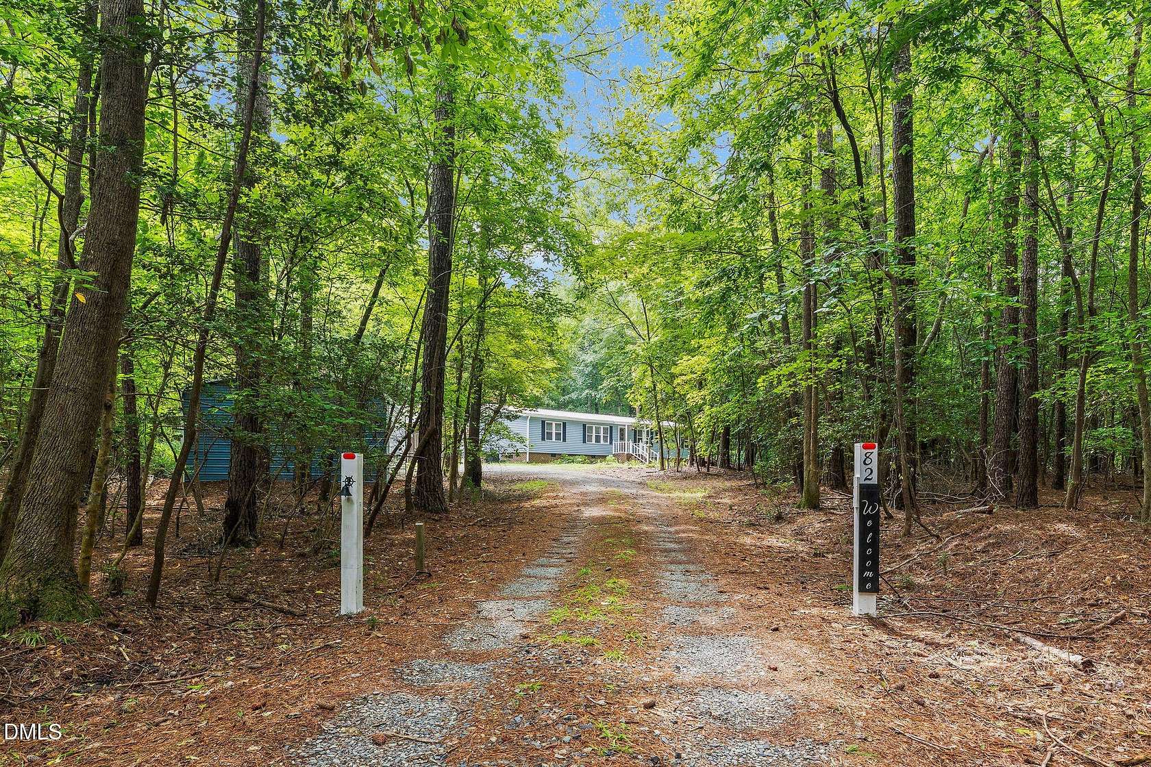 3.2 Acres of Land with Home for Lease in Pittsboro, North Carolina