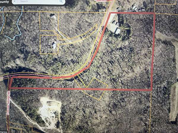 35.8 Acres of Recreational & Residential Land for Sale in Rocky Face, Georgia