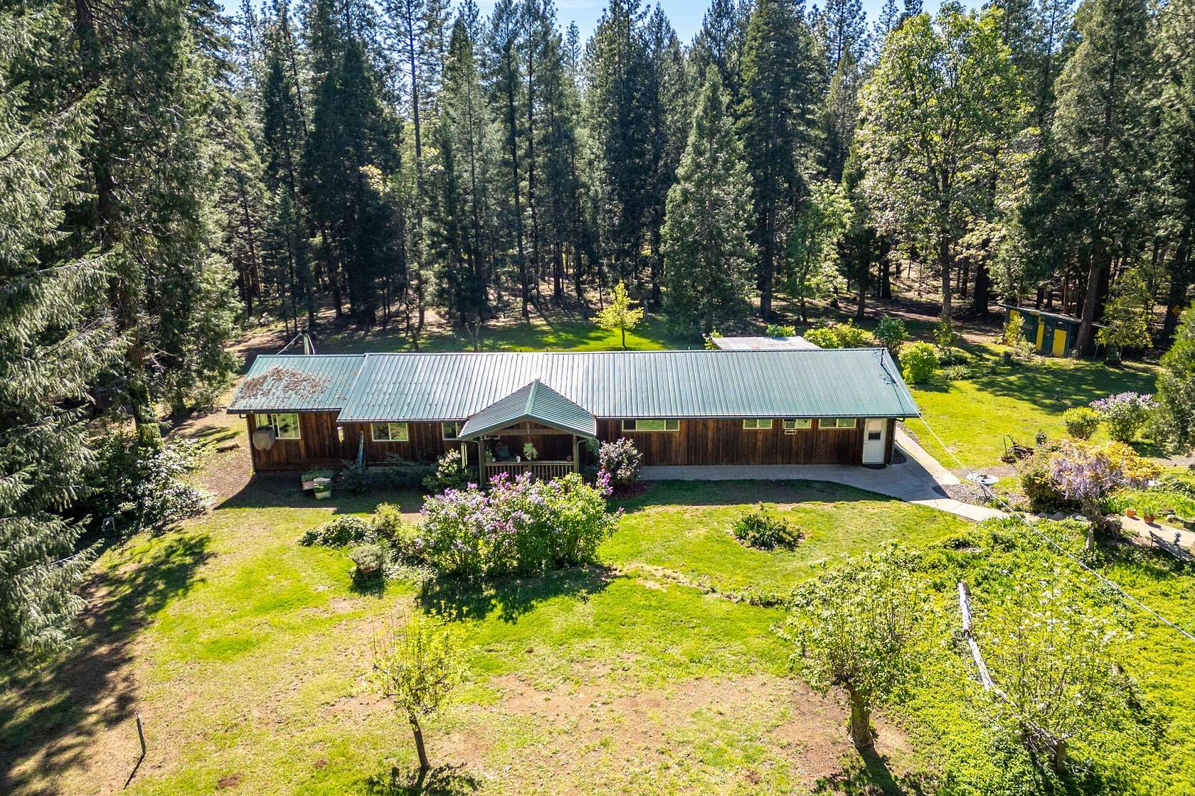 38.2 Acres of Land with Home for Sale in Oak Run, California