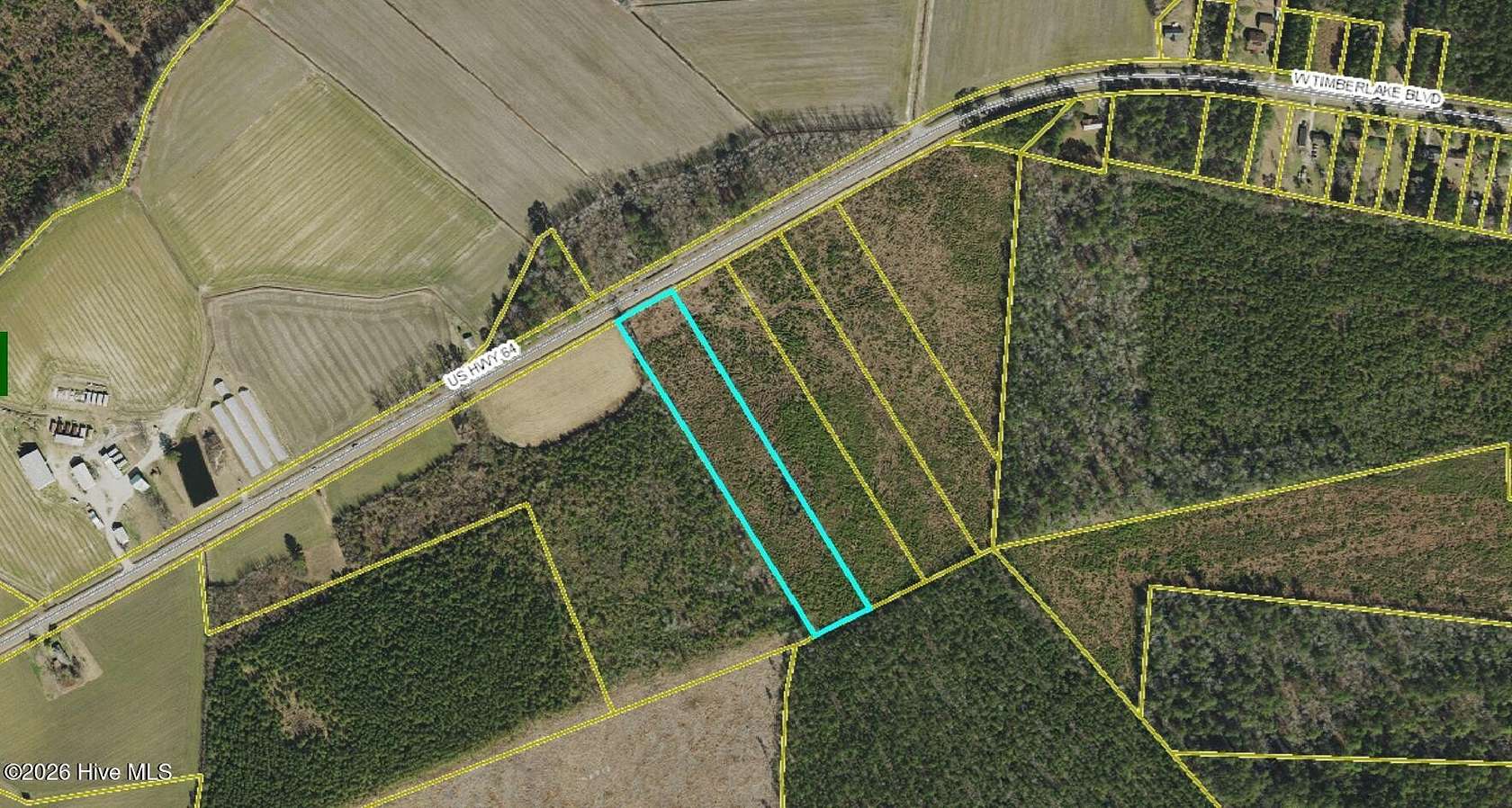 5 Acres of Residential Land for Sale in Robersonville, North Carolina