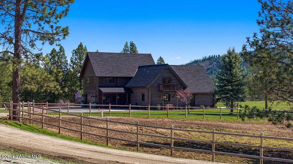 10 Acres of Land with Home for Sale in Coeur d'Alene, Idaho