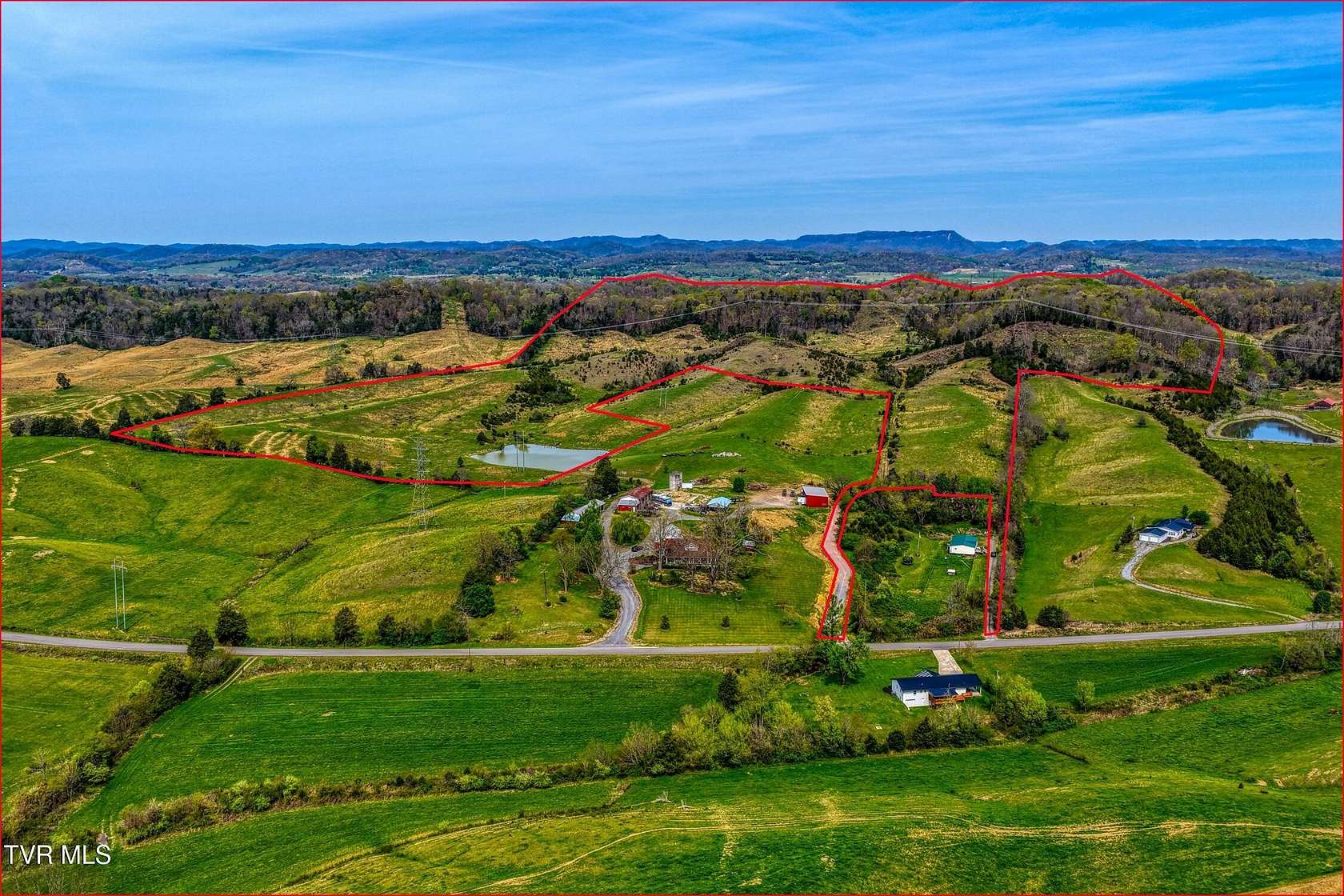 102 Acres of Agricultural & Residential Land for Sale in Rogersville, Tennessee