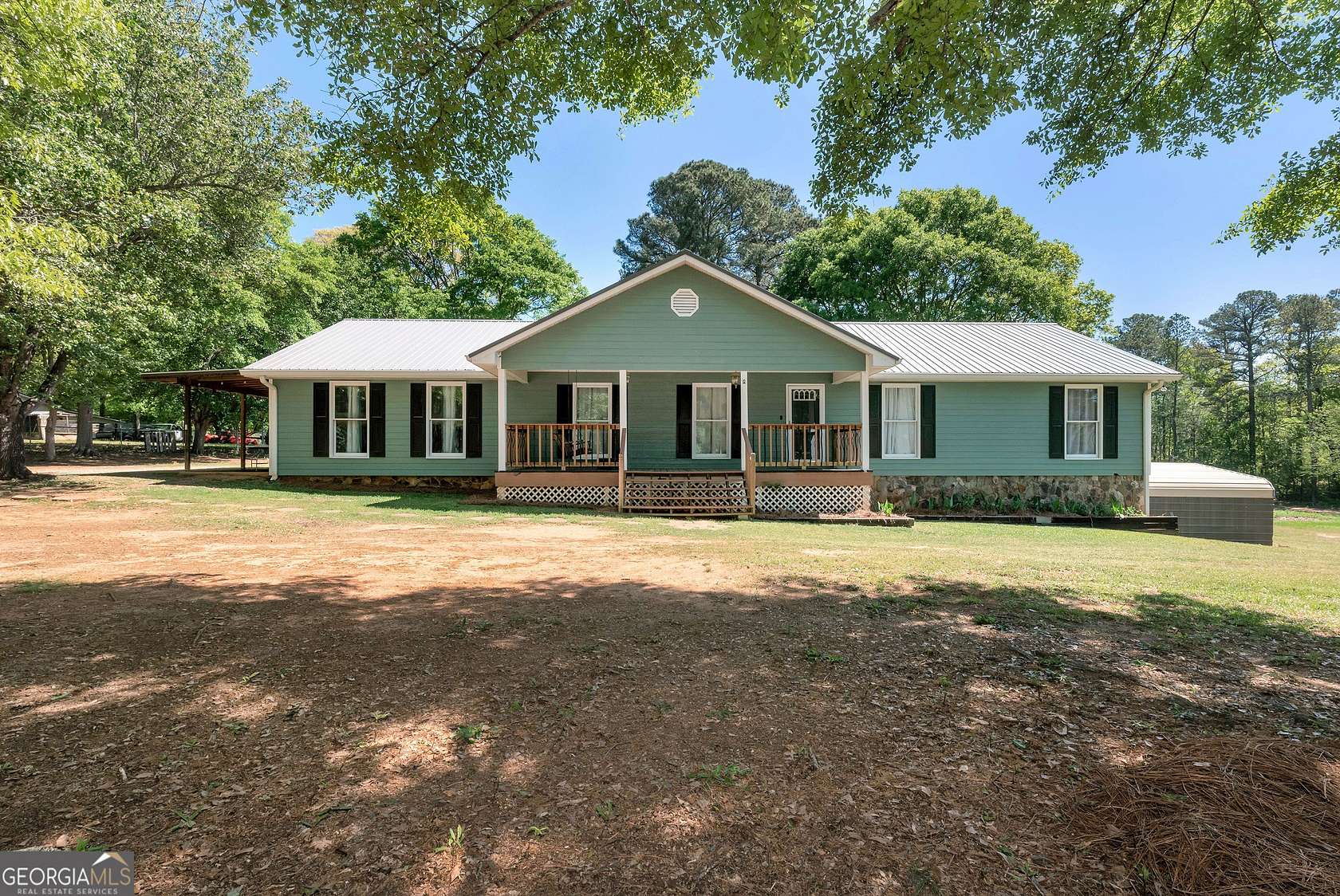 3.43 Acres of Land with Home for Sale in Colbert, Georgia
