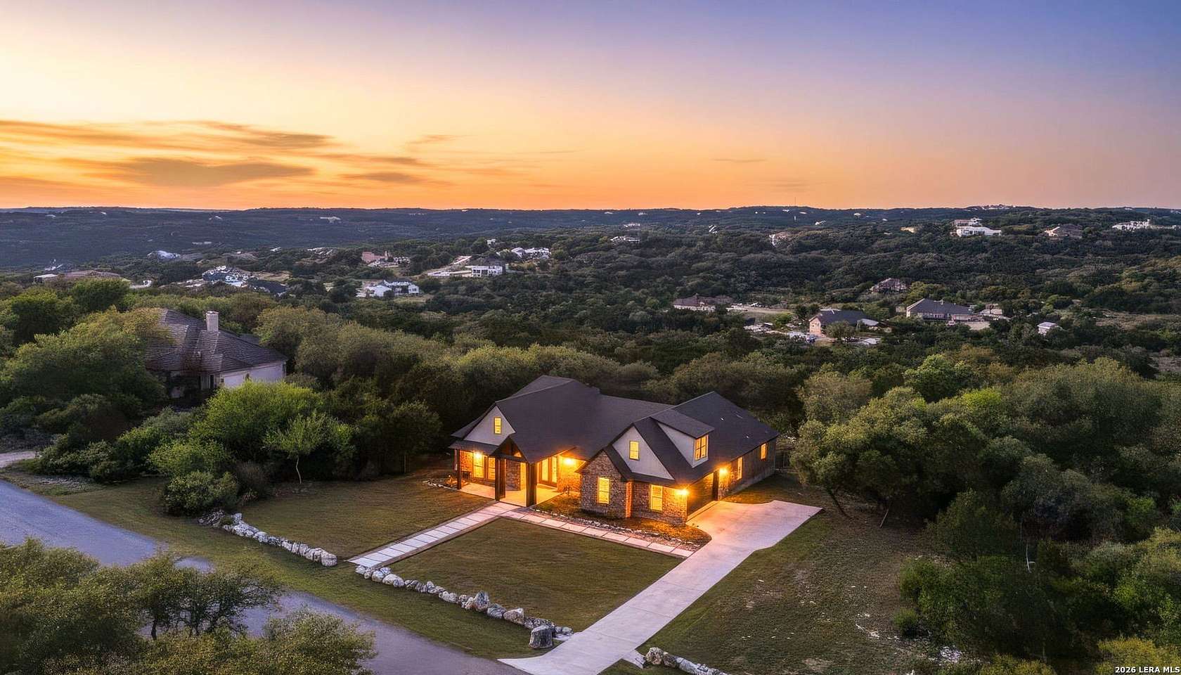 2.5 Acres of Land with Home for Sale in Mico, Texas