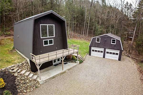 49.5 Acres of Recreational Land with Home for Sale in Corning, New York