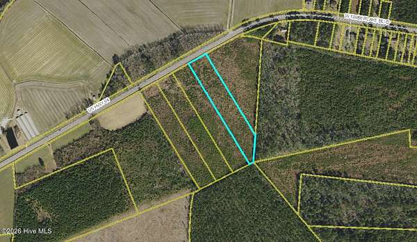 11.7 Acres of Recreational & Residential Land for Sale in Robersonville, North Carolina