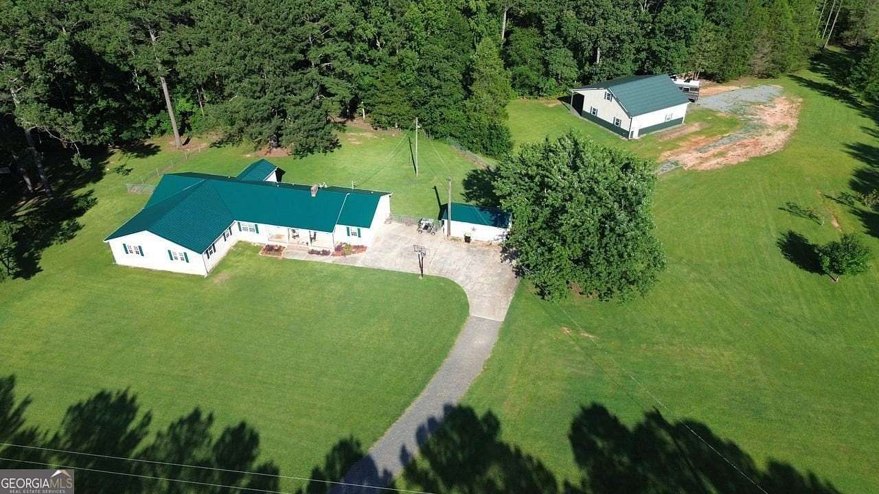 10 Acres of Land with Home for Sale in Shiloh, Georgia