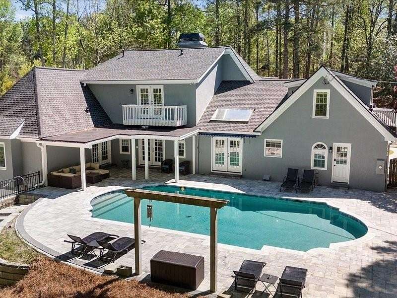 1.55 Acres of Land with Home for Sale in Johns Creek, Georgia