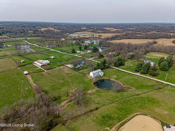 5.19 Acres of Land with Home for Sale in Simpsonville, Kentucky