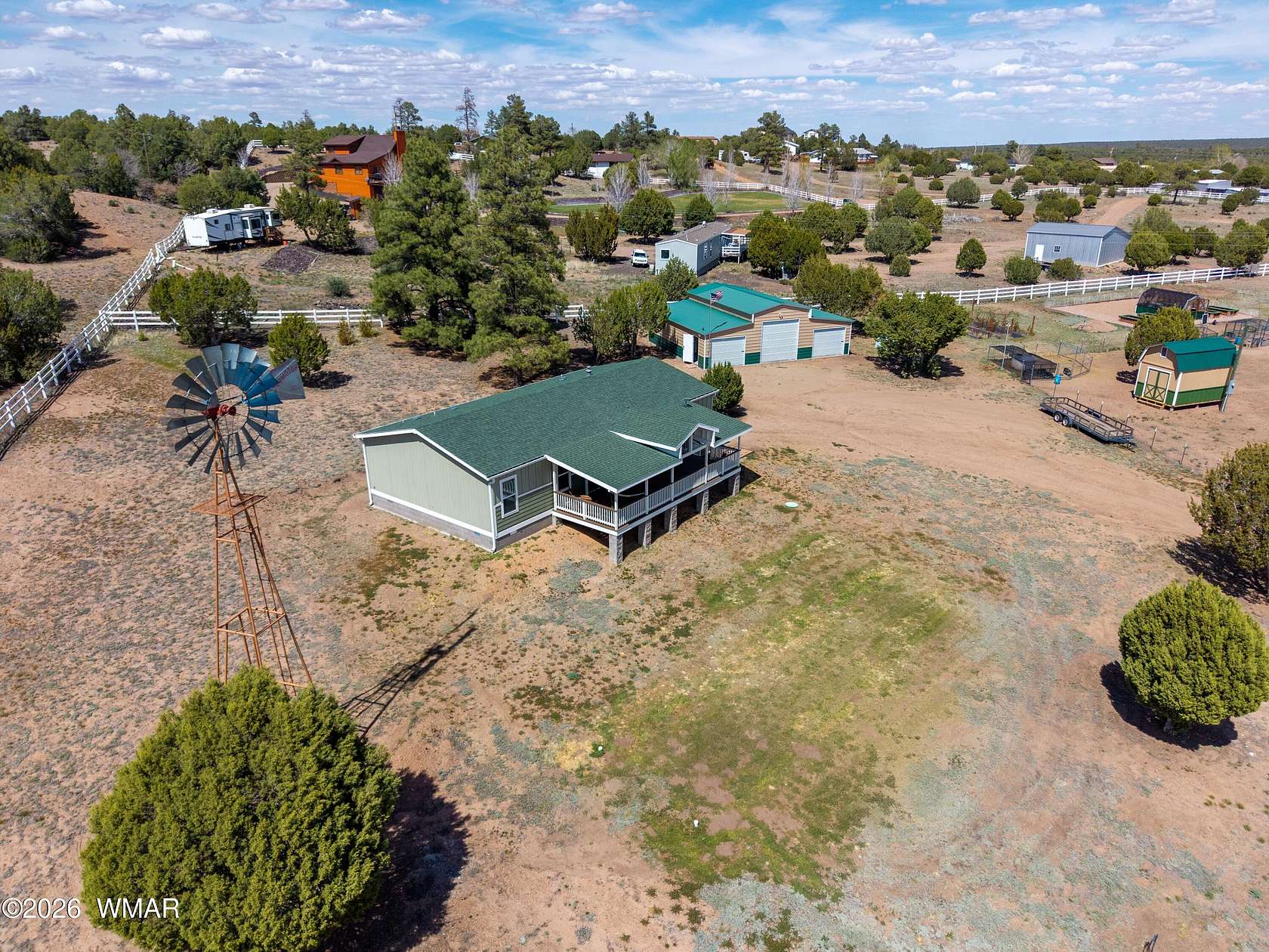 2.89 Acres of Land with Home for Sale in Show Low, Arizona