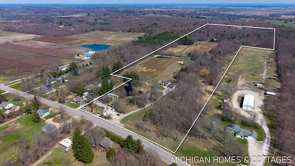 47 Acres of Land with Home for Sale in Fennville, Michigan