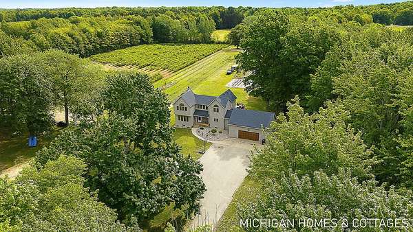 47 Acres of Land with Home for Sale in Fennville, Michigan