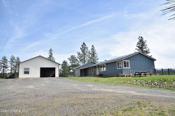 21.3 Acres of Land with Home for Sale in Plummer, Idaho