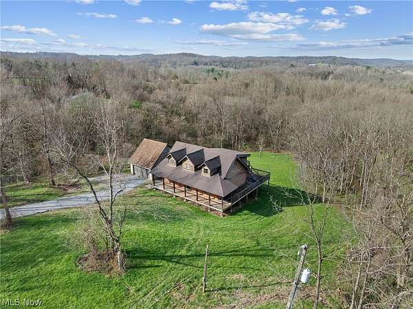 11.6 Acres of Land with Home for Sale in Bloomingdale, Ohio