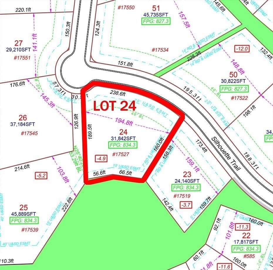 0.73 Acres of Residential Land for Sale in Huntertown, Indiana