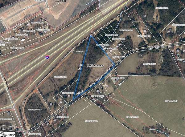 7.74 Acres of Residential Land for Sale in Piedmont, South Carolina