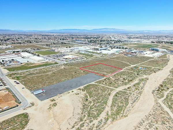 2.5 Acres of Commercial Land for Sale in Lancaster, California